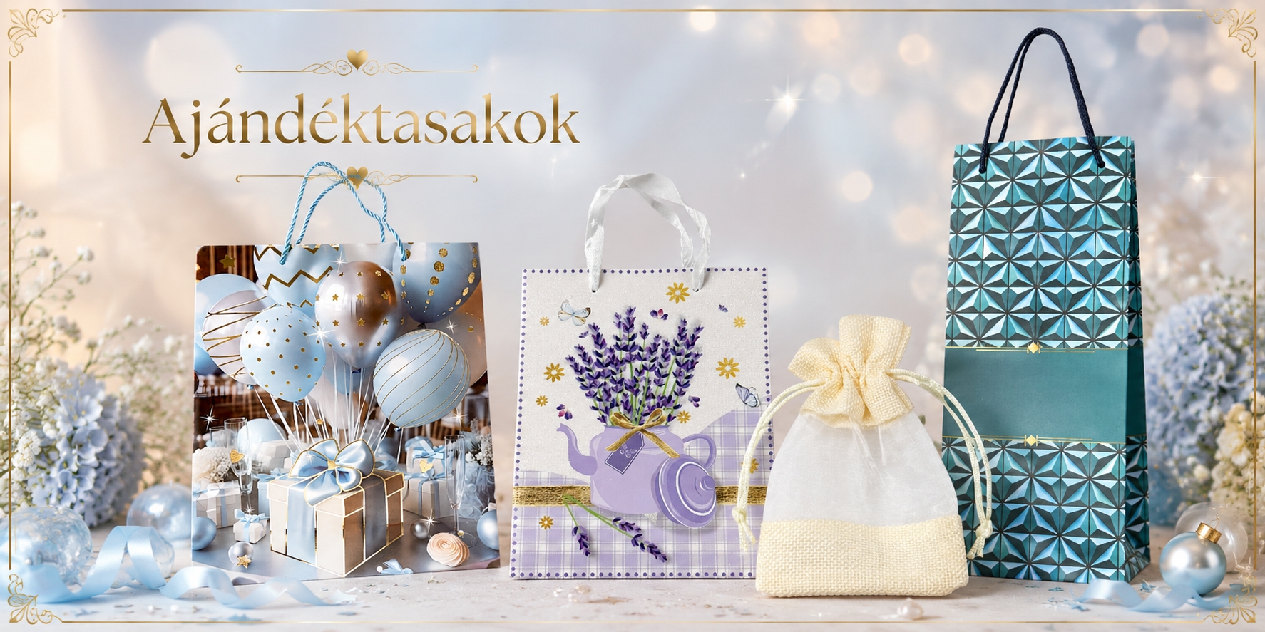 Ajándéktasak, csomagolók