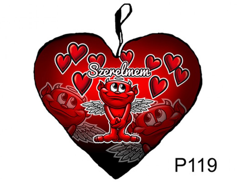 Párna nagy szív P119
