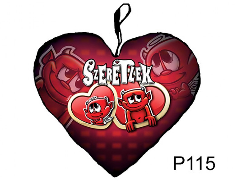 Párna kis szív P115