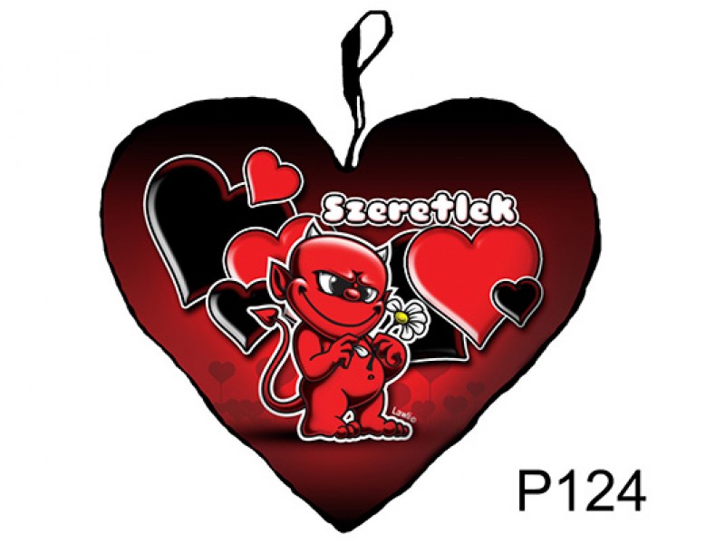 Párna nagy szív P124