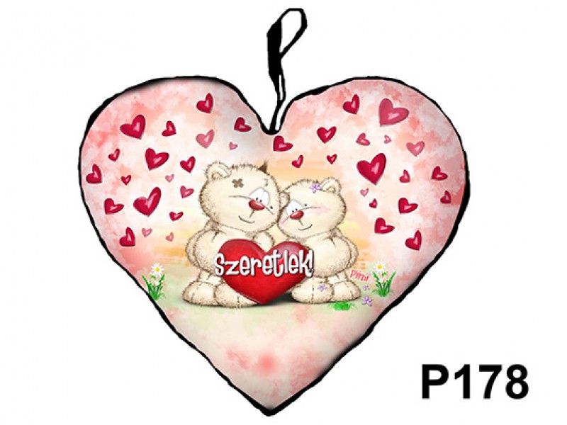 Párna kis szív P178