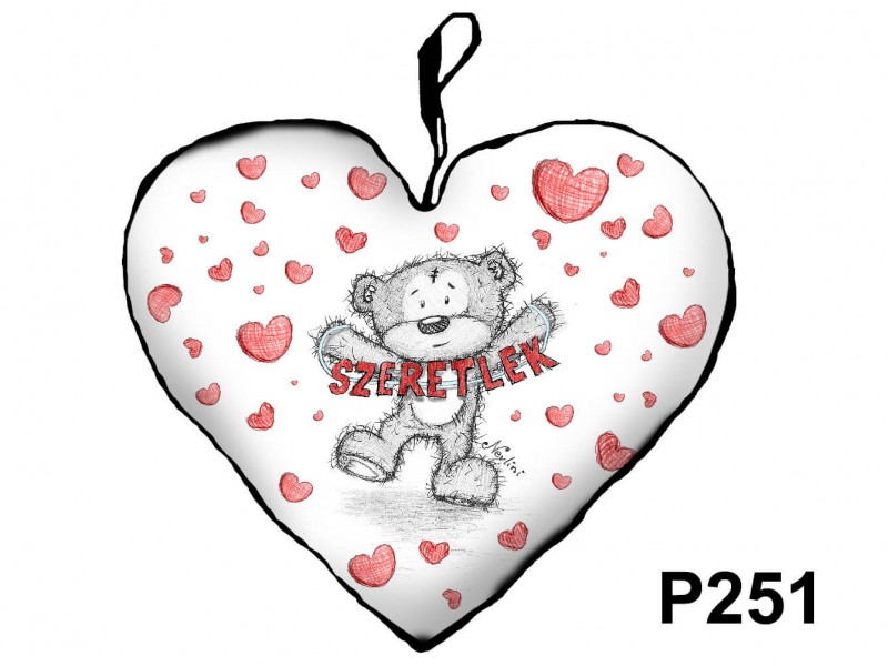 Párna nagy szív P251