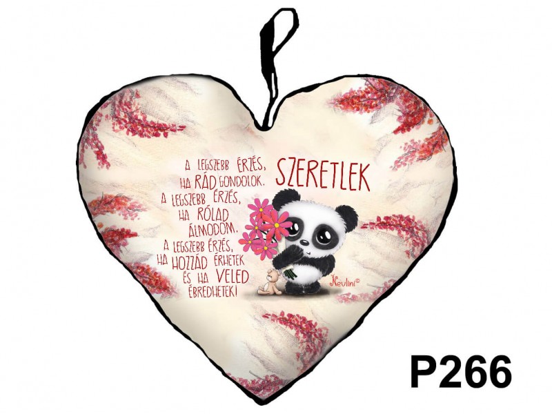 Párna kis szív P266