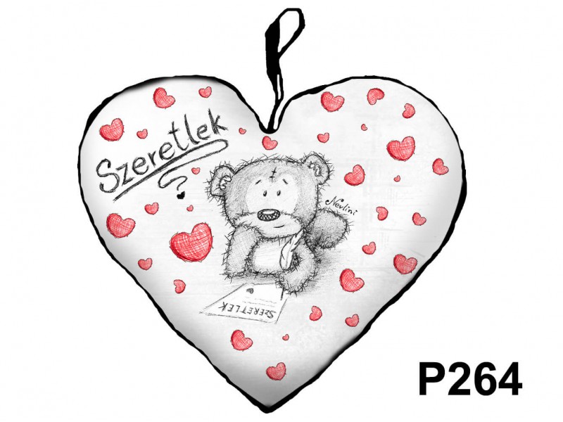 Párna kis szív P264