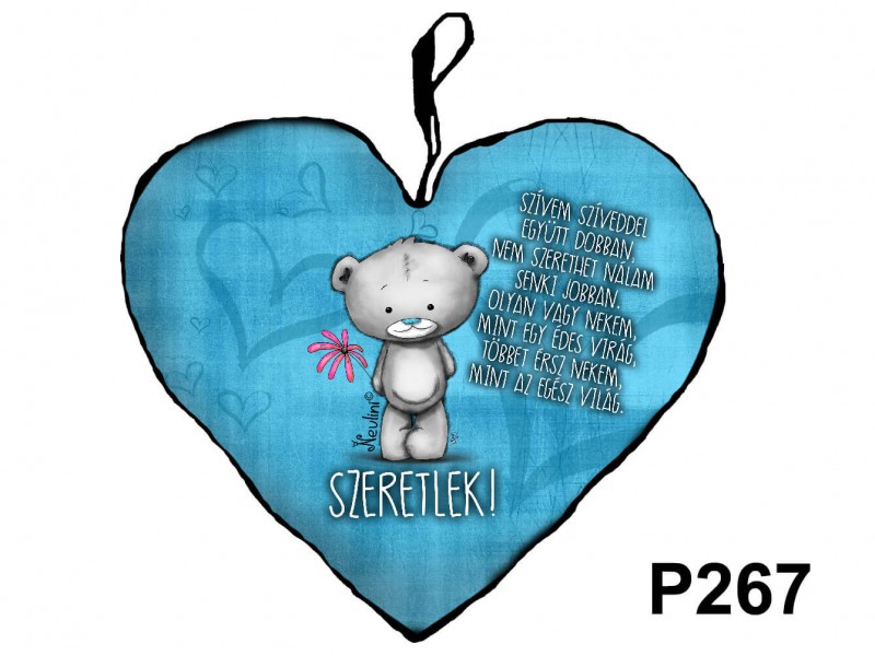 Párna kis szív P267