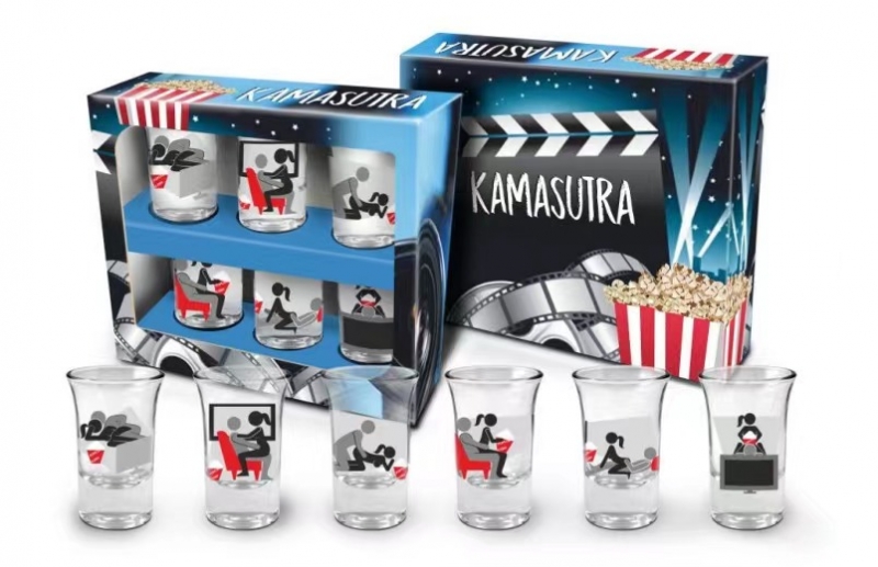 Pohárszett(6db)Kamasutra 35ml
