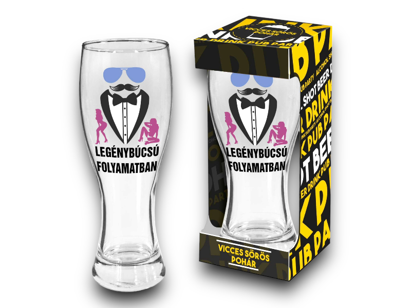 Söröspohár Legénybúcsú..650ml