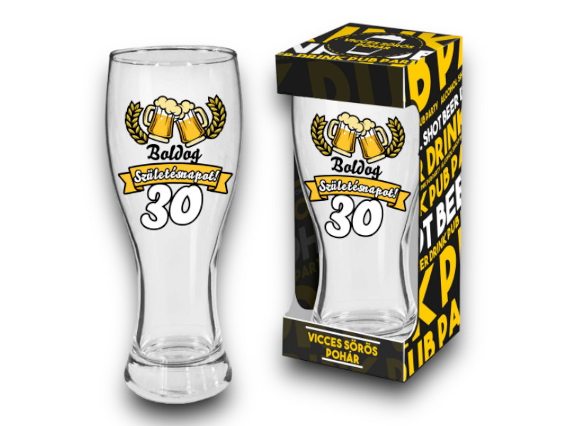 Söröspohár B.szül.'30'650ml