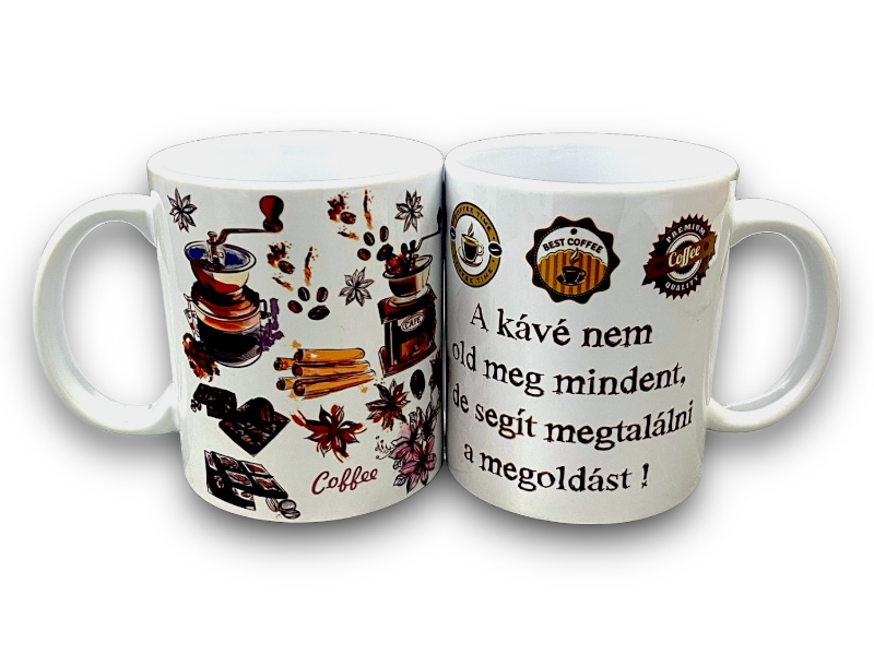Bögre kávés+teás