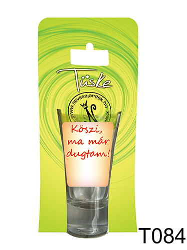 Tüske 084/Köszi ma már