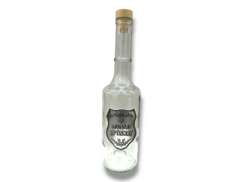 Pálinkás üveg após 0,5l