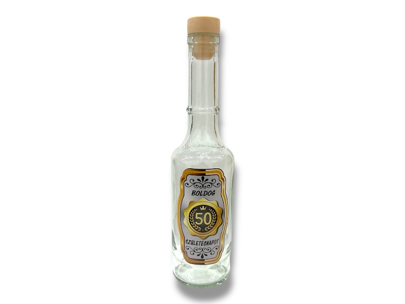 P.üveg 3,5dl/Évszámos 50
