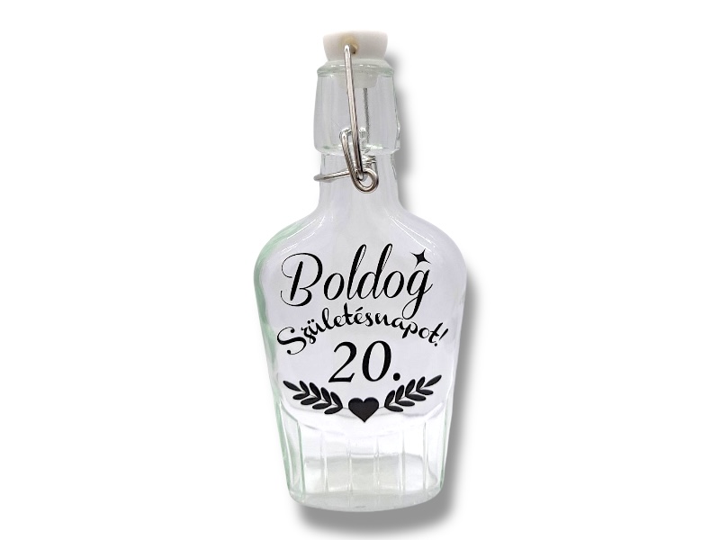 Üveg BLK 250ml (20)