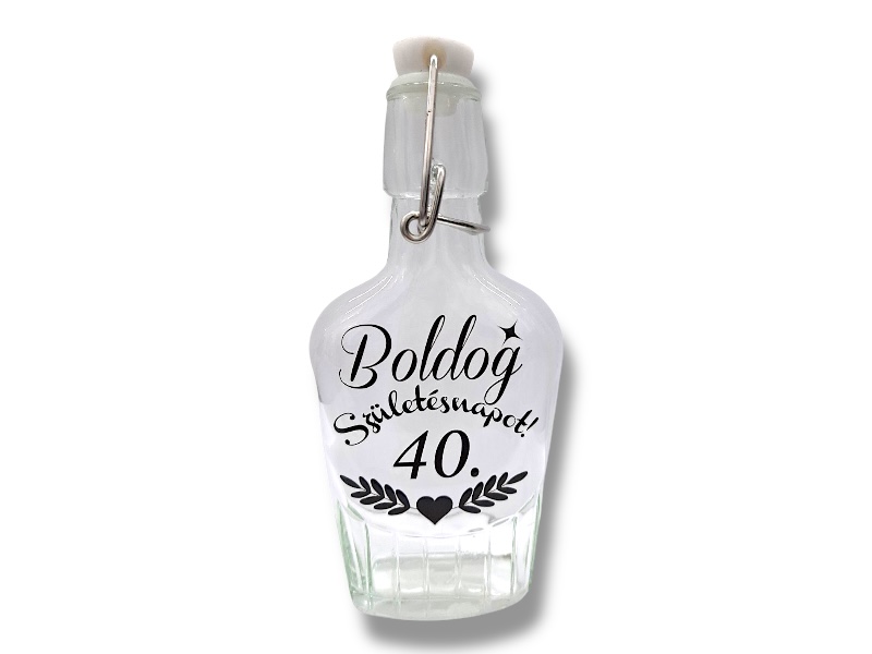 Üveg BLK 250ml (40)