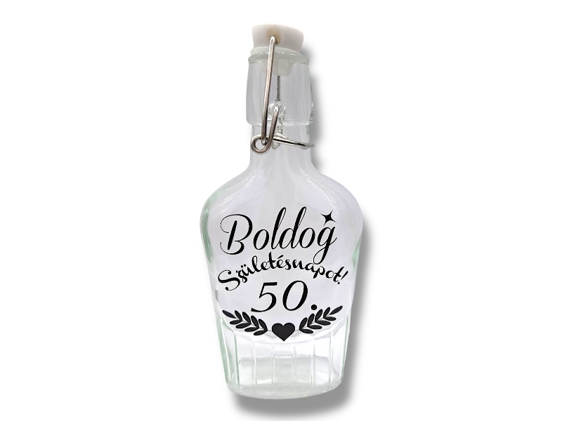 Üveg BLK 250ml (50)