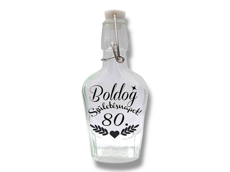 Üveg BLK 250ml (80)