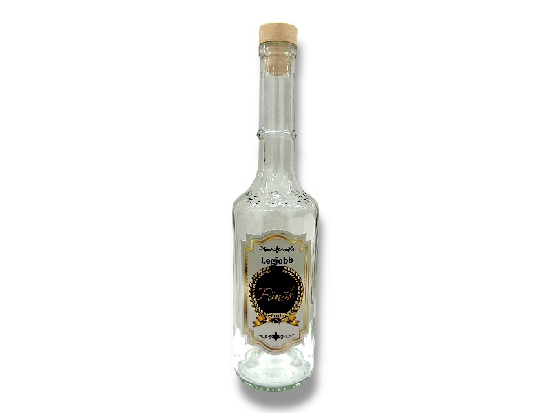 Pálinkás üveg 500ml(főnök)