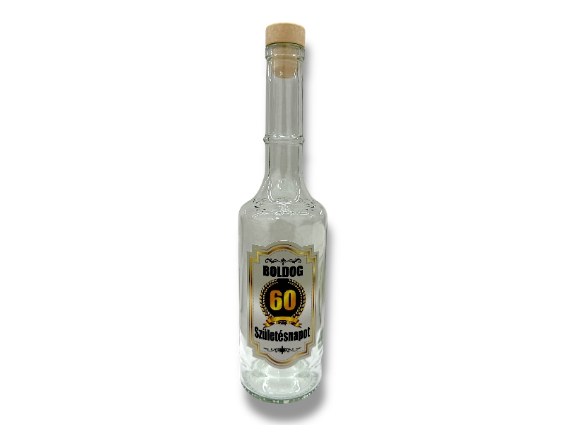 Pálinkás üveg 500ml(60)