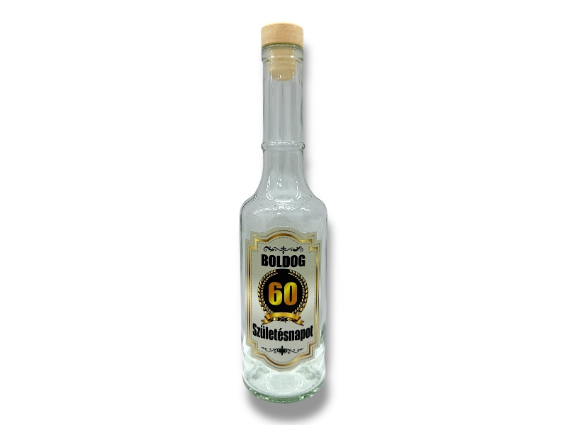 Pálinkás üveg 350ml(60)