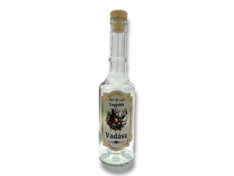 Pálinkásüveg 0,35l Vadász