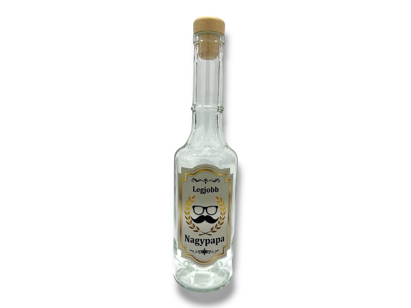 Pálinkásüveg 0,35l Nagypapa