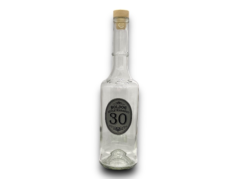 Pálinkás üveg/Születésnap 30