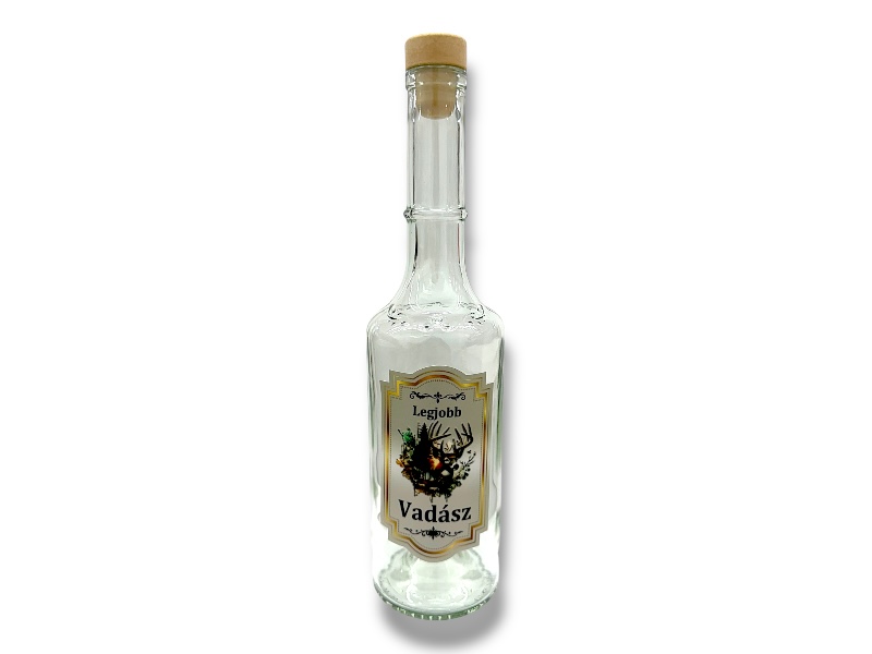Pálinkásüveg 0,5l Vadász
