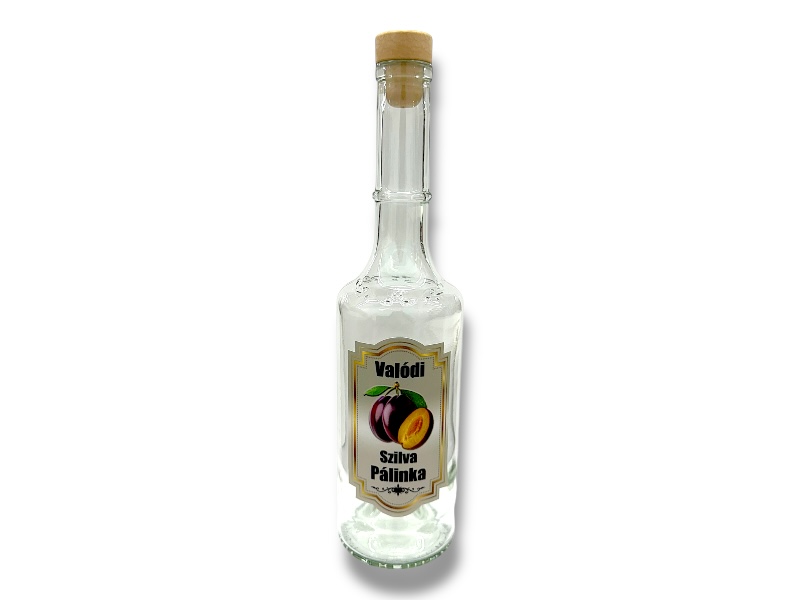 Pálinkásüveg 0,5L Szilva