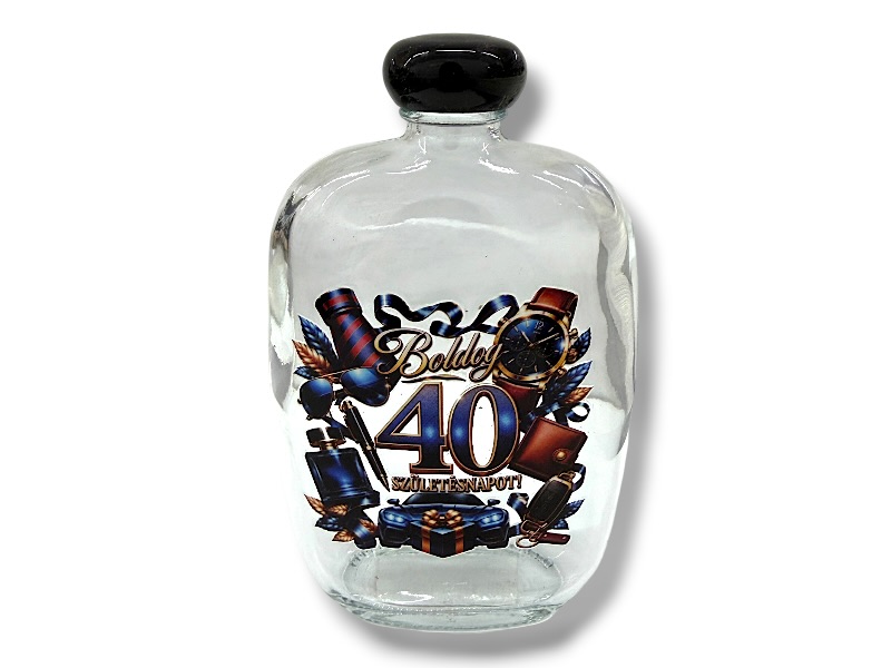 Dísz üveg MGP 250ml (40)