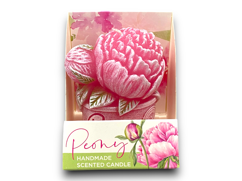 Gyertya dobozos/Peony