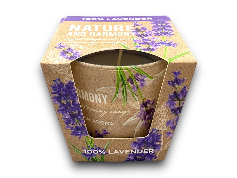 Poharas gyertya/Lavender 100%