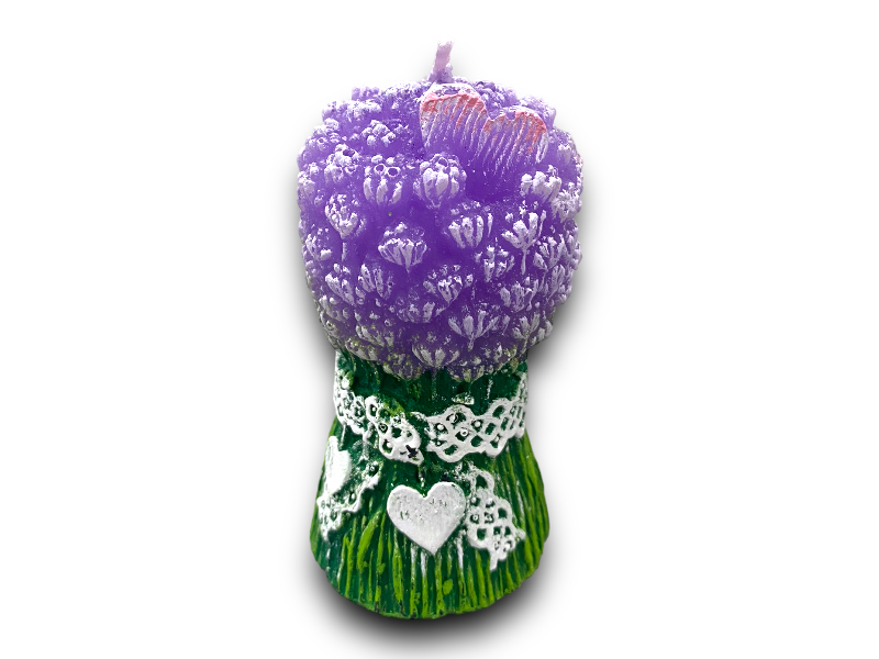 Gyertrya dekor/Lavender