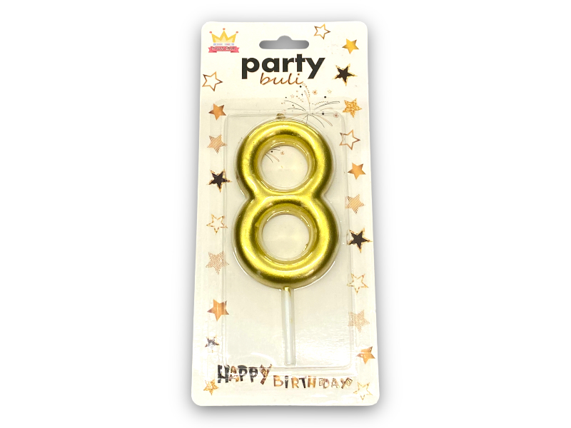 Gyertya 8 arany 897756