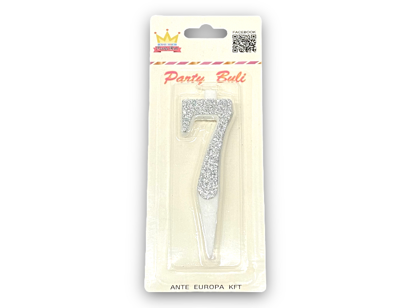 Gyertya 7 silver 897640