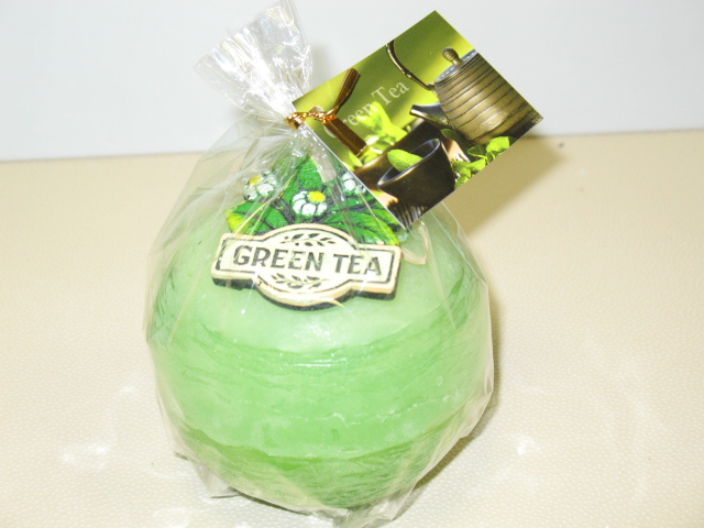Gy.gömb 100mm R.GREEN TEA