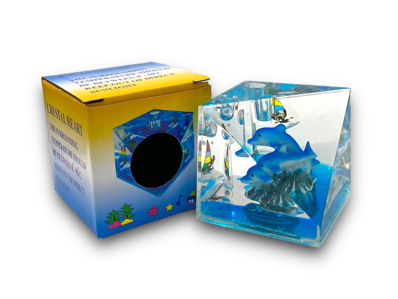 Olajos dísz SY32 delfin