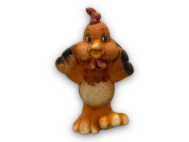 Kerámia kakas figura