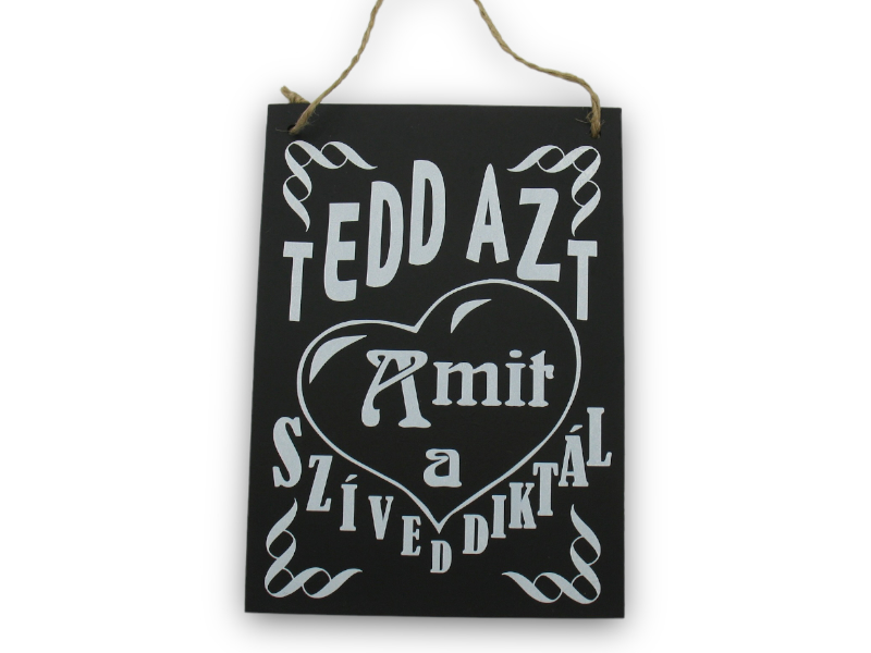 Fatábla Tedd azt amit a..
