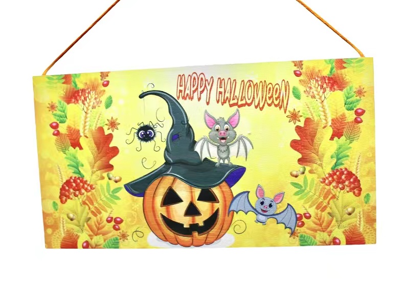 Fatábla N.Halloween/kalapostök
