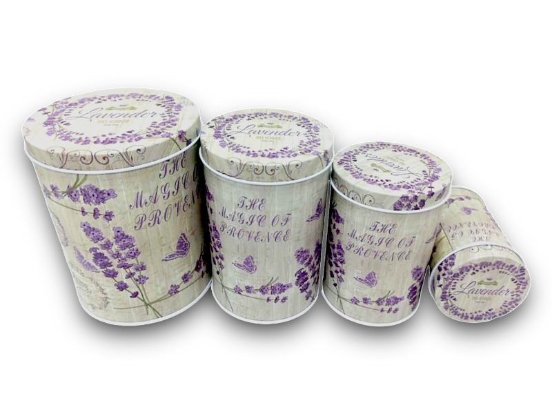 Fémdoboz 4pcs 03779