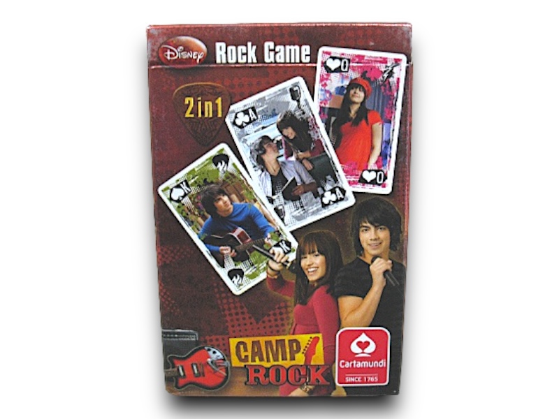 Camp Rock játék kártya