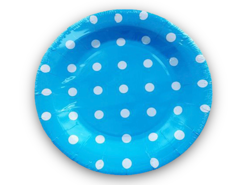 Papírtányér 23cm*6pcs 895516