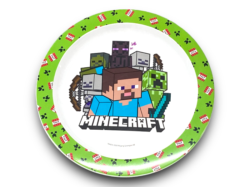 Tányér minecraft 40447lapos