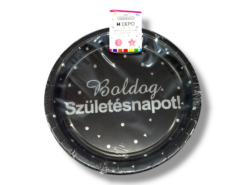Papírtányér 6pcs 8915754