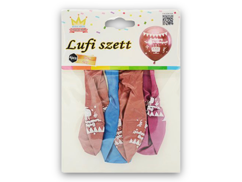 Lufi latex 30cm*4pcs 888822