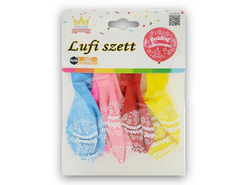 Lufi latex 30cm*6pcs 888457
