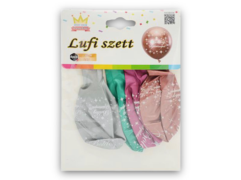 Lufi latex 30cm*4pcs 888501