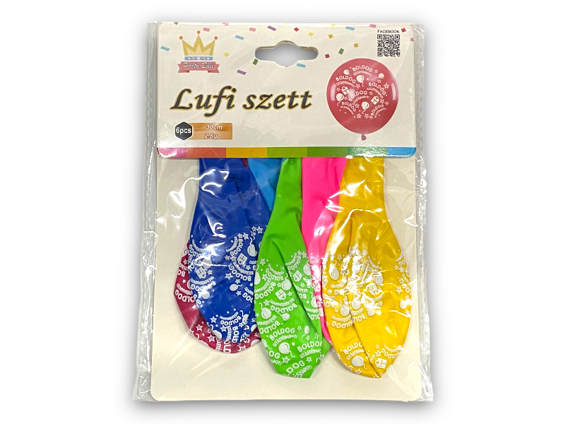 Lufi latex 30cm*6pcs 888624