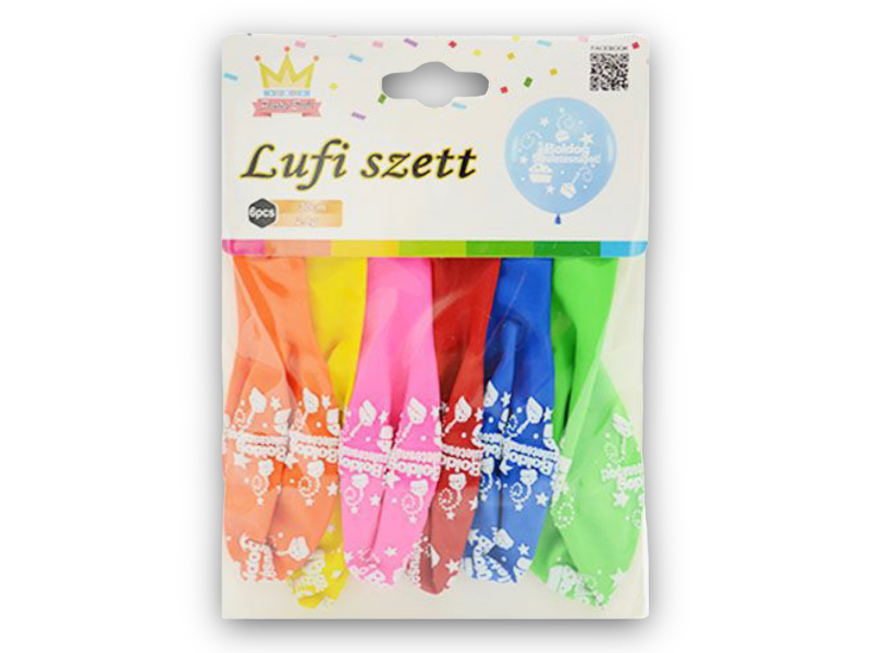 Lufi latex 30cm*6pcs 888884