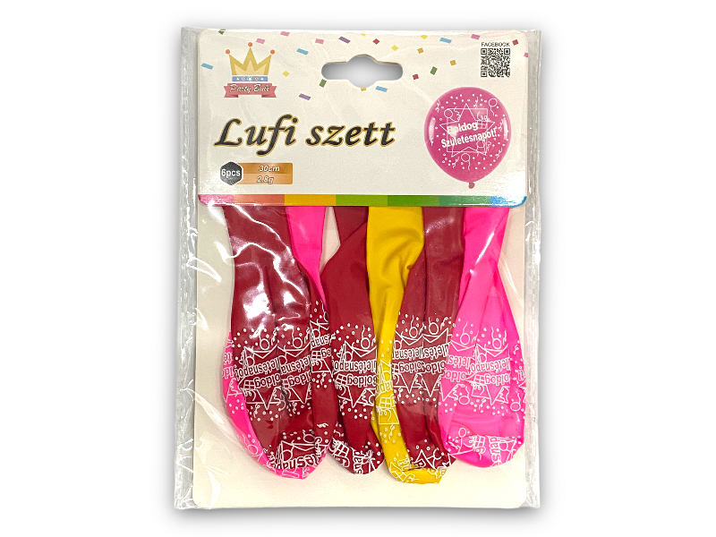 Lufi latex 30cm*6pcs 888860